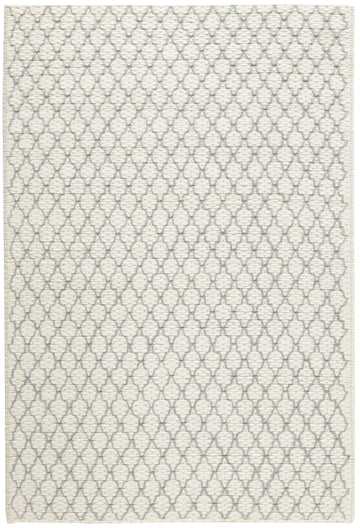 MOMO Rugs Diamond White Grey (staal)
