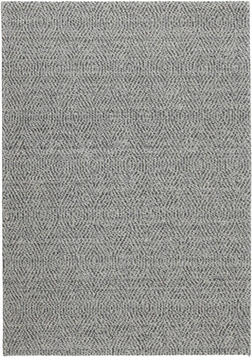 MOMO Rugs Shade of Herringbone Black (staal)