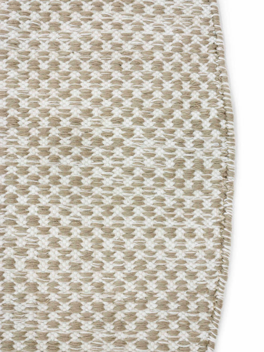 Vloerkleed MOMO Rugs Vaasa Camel White Rond