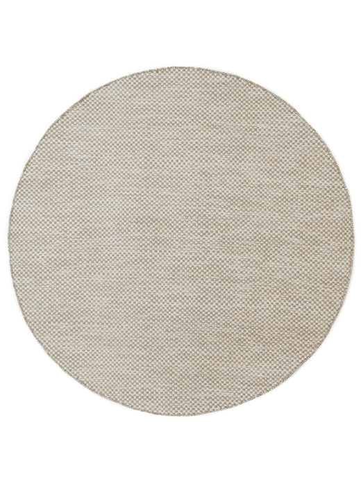 Vloerkleed MOMO Rugs Vaasa Camel White Rond