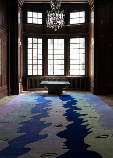 Vloerkleed Layered Opera Goers Patterned Wool Rug