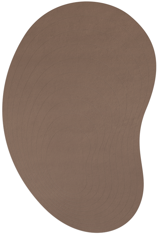 Vloerkleed Layered Residue Wool Rug Nougat