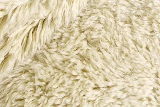 Vloerkleed MOMO Rugs Snow White Plain Ivory