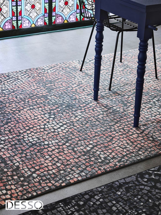Laagpolig vloerkleed Desso Mozaic & Fresco Mozaic 4433 (GEFESTONNEERD)
