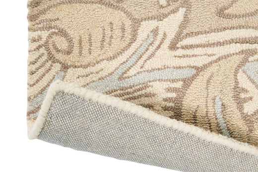 Laagpolig vloerkleed Morris & Co Bachelors Button Linen 28209