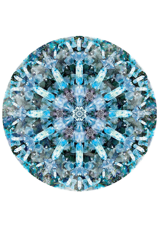 Laagpolig vloerkleed Moooi Carpets Crystal Ice