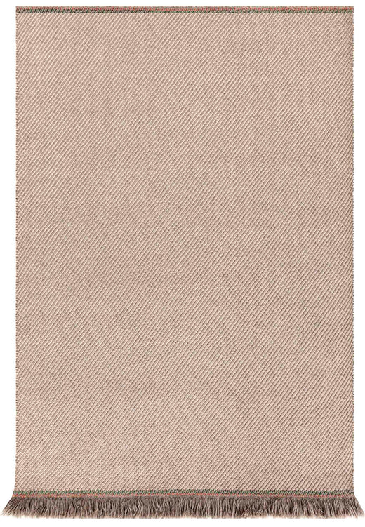 Vloerkleed GAN Garden Layers Diagonal Almond Ivory