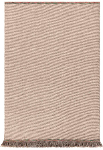 Vloerkleed GAN Garden Layers Diagonal Almond Ivory