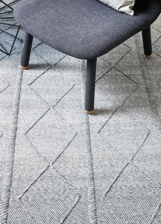 Rond vloerkleed Matta Stenkol