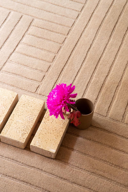 Vloerkleed Brink en Campman Decor Desert warm sand 092601