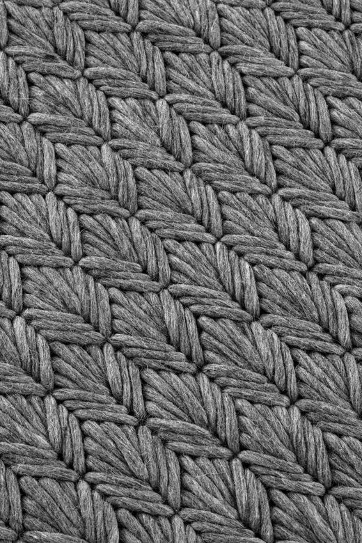 Vloerkleed GAN Chaddar Charcoal