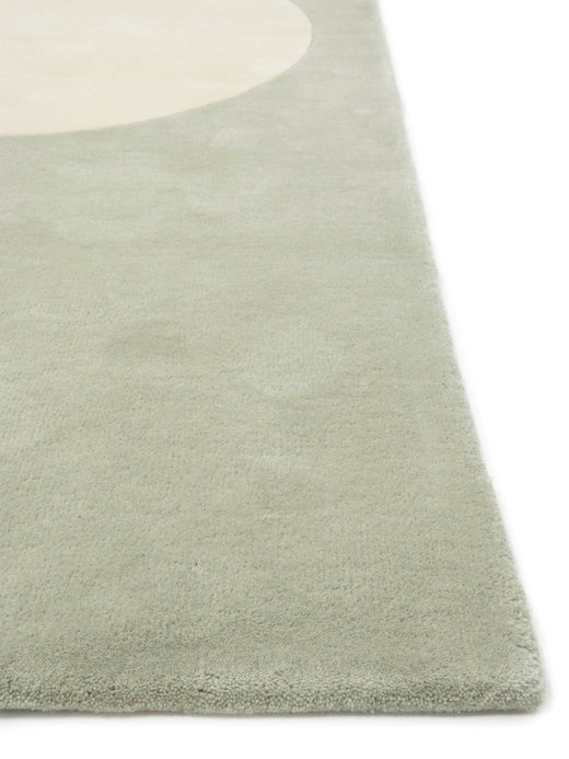 Vloerkleed Abstract en verfijnd Bubbles Eucalyptus