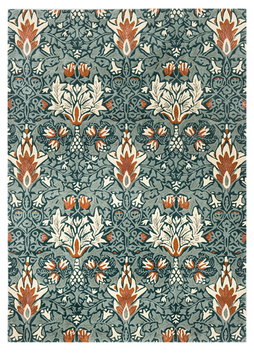 Vloerkleed Morris & Co Snakeshead Thistle Russet 127207