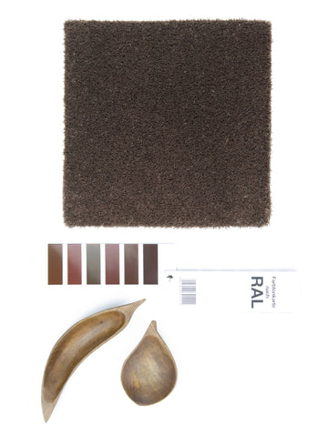 Vloerkleed MOMO Rugs Naturais Bright H/L Black Bean