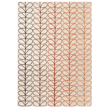 Vloerkleed Orla Kiely Linear Stem Ombre Tomato 061103