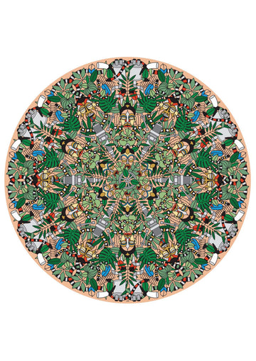 Laagpolig vloerkleed Moooi Carpets L'Afrique