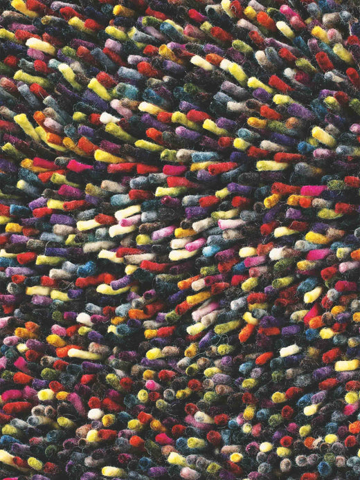 Hoogpolig vloerkleed Brink en Campman Rocks Mix 70415