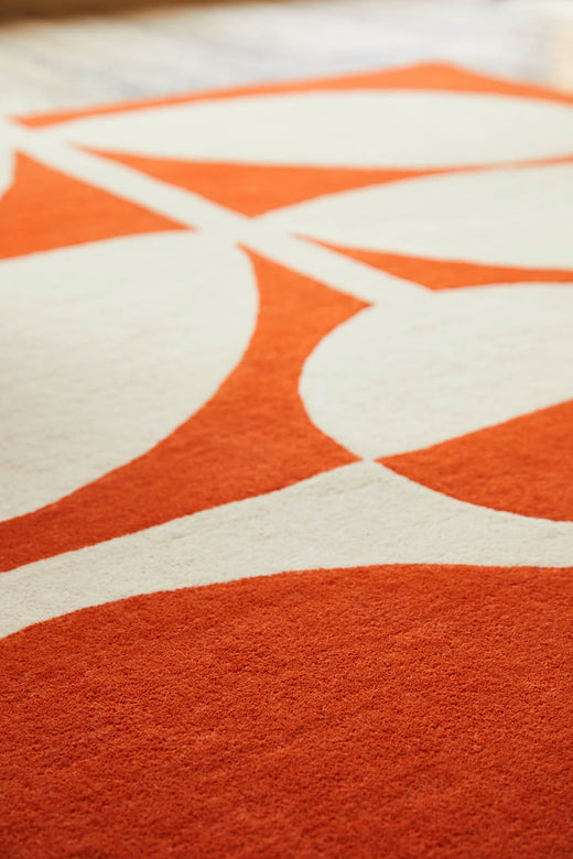 Vloerkleed Orla Kiely Giant Sixties Stem Tomato 060703