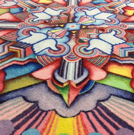 Laagpolig vloerkleed Moooi Carpets In Like We Trust