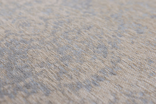 Laagpolig vloerkleed Louis de Poortere 8633 world fading generation Beige Sky