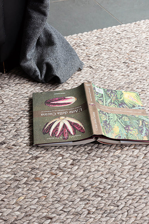 Structuur vloerkleed De Munk Carpets Nestore 02