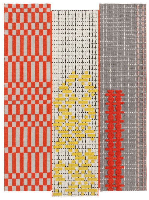 Vloerkleed GAN Bandas 180 Orange