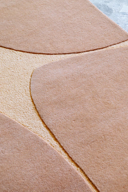 Vloerkleed Brink en Campman Decor Bruta caramel 092201