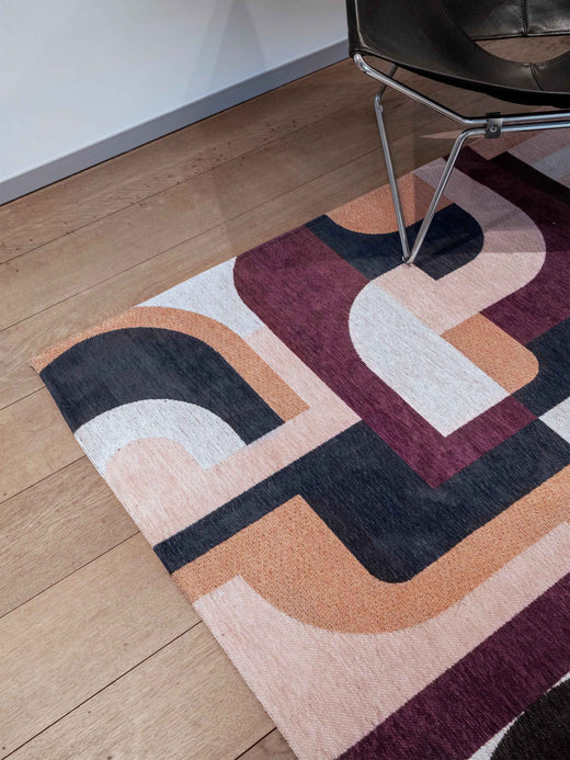 Vloerkleed Louis de Poortere Module Nuance Pink Rohe 9209