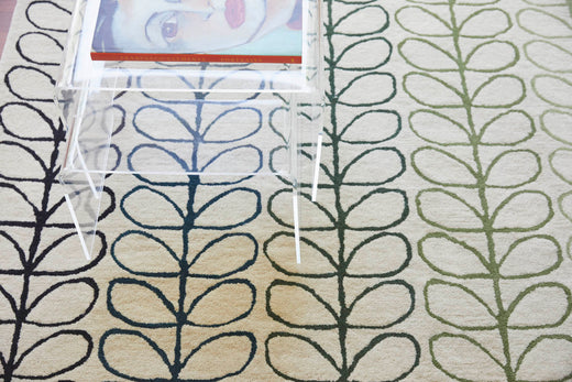 Vloerkleed Orla Kiely Linear Stem Ombre Basil 061107