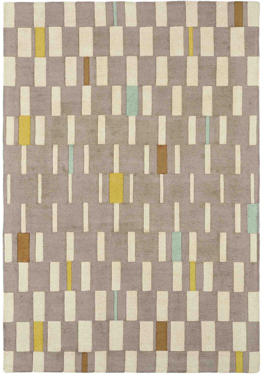 Laagpolig vloerkleed Scion Blok Dandelion 24101