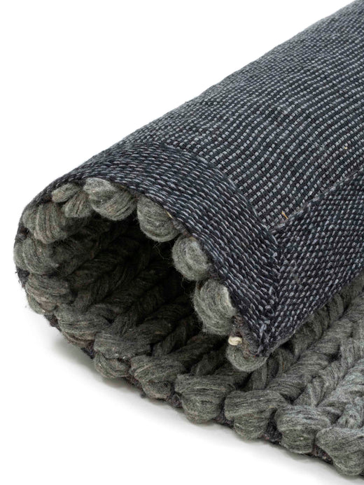 Vloerkleed Kabel Antraciet Grijs