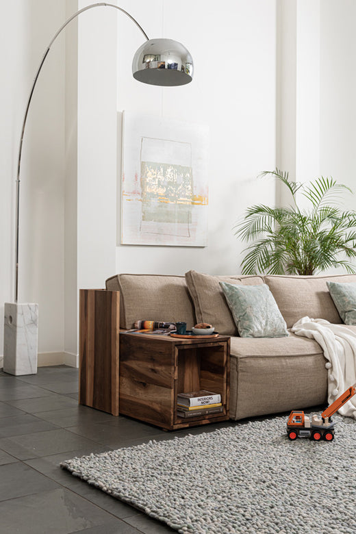 Rond vloerkleed De Munk Carpets Toscane 03