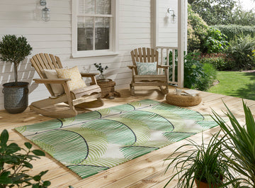 Sanderson Manila Leaf-Botanical Green outdoor 446107