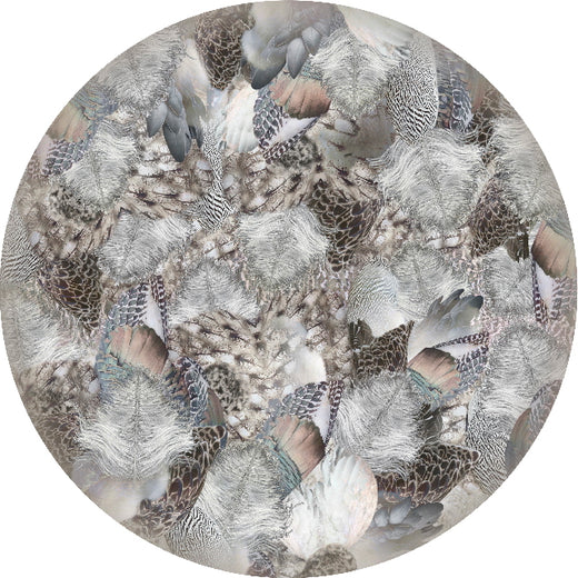 Laagpolig vloerkleed Moooi Carpets Dodo Pavone