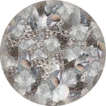 Laagpolig vloerkleed Moooi Carpets Dodo Pavone