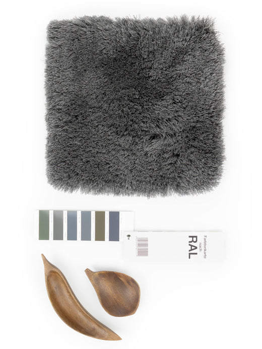 Vloerkleed MOMO Rugs Naturais Bright H/L Donkey grey