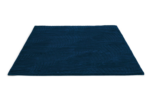 Laagpolig vloerkleed Wedgwood Folia Navy 38308
