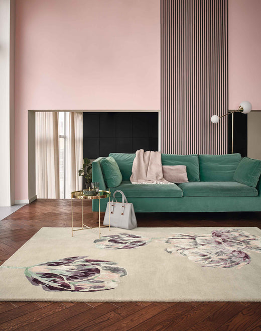 Laagpolig vloerkleed Ted Baker Tranquility Beige 56001