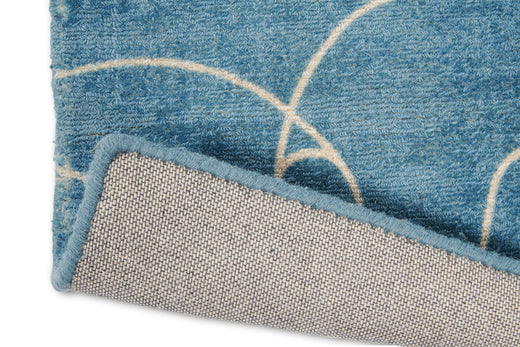 Vloerkleed Scion Epsilon Teal 23808