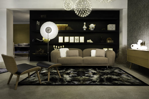 Laagpolig vloerkleed Moooi Carpets Blushing Sloth