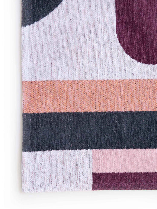 Vloerkleed Louis de Poortere Module Nuance Pink Rohe 9209