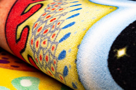 Laagpolig vloerkleed Moooi Carpets Plejaren