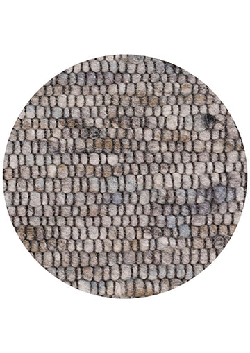 Rond vloerkleed De Munk Carpets Diamante 05