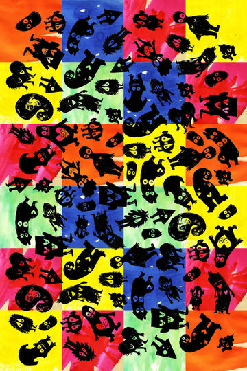 Laagpolig vloerkleed Moooi Carpets Party Time