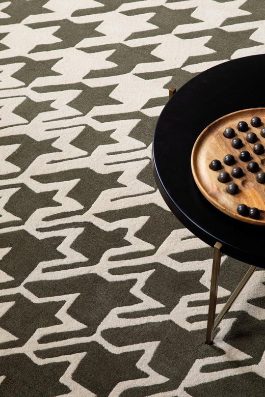 Vloerkleed Ted Baker Houndstooth Grey 162804