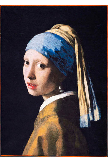 Laagpolig vloerkleed MOMO Rugs Dutch Masters Girl with Pearl