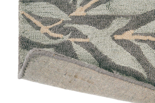 Laagpolig vloerkleed Morris & Co Willow Bough Granite 28305