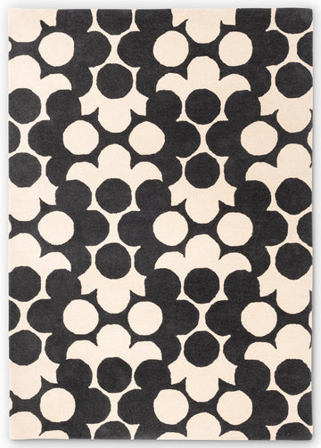 Vloerkleed Orla Kiely Puzzle Flower Slate 060905