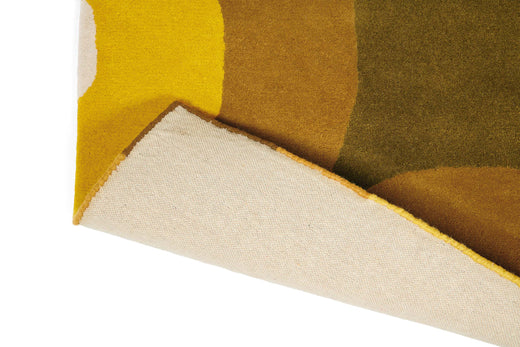 Laagpolig vloerkleed Orla Kiely Pulse Yellow 60306