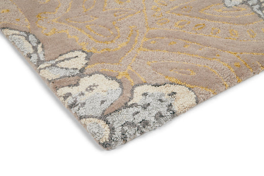 Laagpolig vloerkleed Wedgwood Fabled Floral Grey 37504